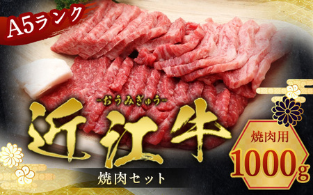 近江牛 焼肉 セット 1000ｇ　牛肉 和牛 黒毛和牛 国産　AI30