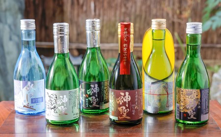 【山本本家】日本酒6種飲み比べセット（300ml×6本セット）