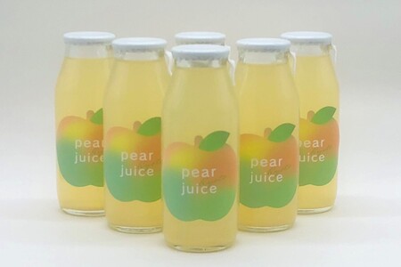 【先行予約】京丹後の梨ジュース 小瓶6本入り（2024年10月下旬～発送）
