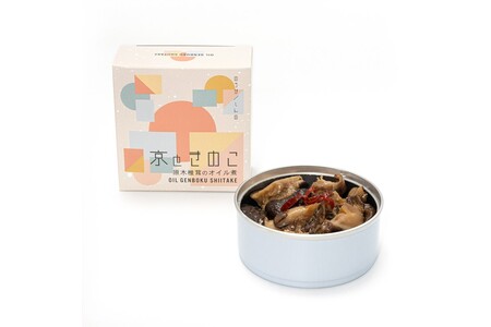 京丹後市産　きのこの缶詰　原木しいたけのオイル煮　3缶セット　1個