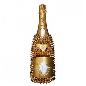 シャンパン　オリジナル デコレーションボトル (トゲRクリスタル)　750ml　1本【1384043】