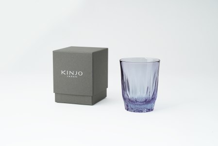 C175　KINJO JAPAN E1 キンジョウブルー　ロックグラス
