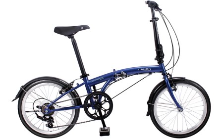 DAHON INTL' Gimmick D7 Airless マットネイビー 自転車
