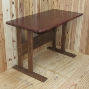 手作り 木製 ダイニングテーブル【007A-055】