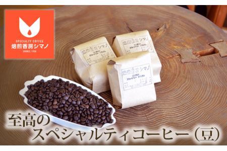 No.002 焙煎香房シマノ　至高のスペシャルティコーヒー（豆）