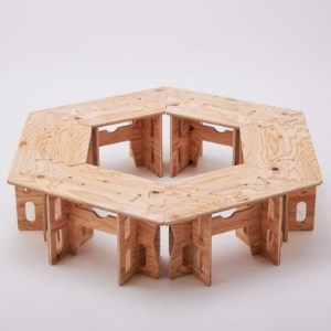 THE BARA +BARA Transformヘキサテーブル(6枚天板セット)【1325631】