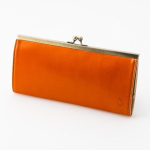 Moist　長財布（がま口タイプ）／オレンジ