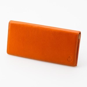 Moist　長財布（カブセタイプ）／オレンジ