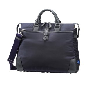 豊岡鞄　For The Blue Soft Briefcase Dブルー