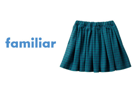 【ファミリア（familiar）】スカート（240382） カラー：XB・サイズ：90