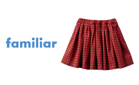 【ファミリア（familiar）】スカート（240382） カラー：XF・サイズ：90