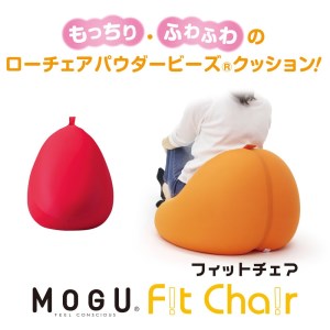 【MOGU】ビーズソファ「Fit Chair（フィットチェア）」RE（本体・カバーセット）〔30-51〕