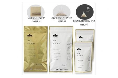 丹波なた豆茶　Small Pack 2袋 ＆Large Pack ＆ Premium Pack