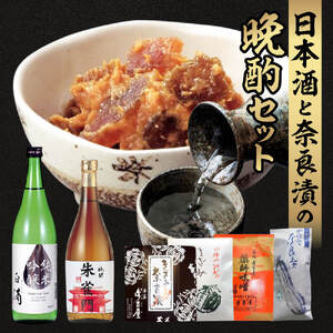 H-107　日本酒と奈良漬の晩酌セット