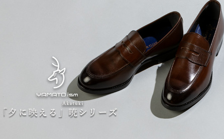 倭イズム ( ヤマトイズム ) 牛革 マッケイ ビジネスシューズ 紳士靴  YAP700 ( ダークブラウン )  25.0cm