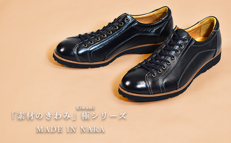  倭イズム ( ヤマトイズム ) 鹿革 シューズ 紳士靴 YA3300 （ ブラック ） 26.5cm