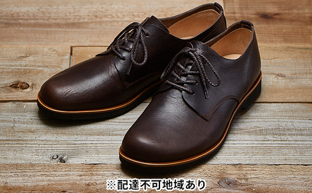 KOTOKA 足なりダービー 牛革 革靴 メンズシューズ KTO-3001 チョコ（紳士靴） 28.0cm