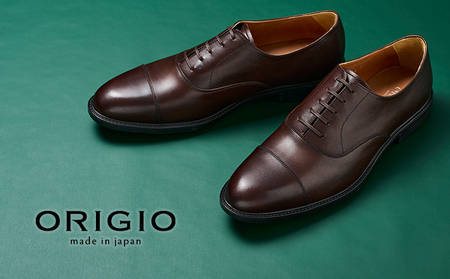 ORIGIO オリジオ 牛革ビジネスシューズ 紳士靴 ORG1000（ダークブラウン）【ファッション・靴・シューズ・革製品・革靴】 25.5cm