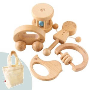 木製おもちゃのだいわのはじめてBaby Gift Set(5点セット)【1397644】