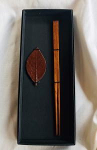 箸と箸置きのセット