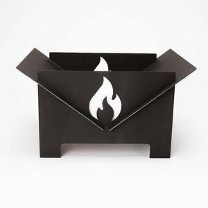 Fire Pit【ブラック】／焚き火台 （収納バッグ付）