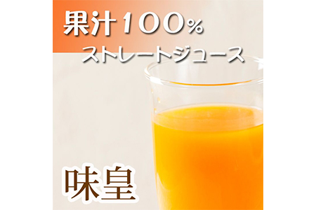 有田みかん果汁１００%ジュース　「味皇」　７２０ml×２本