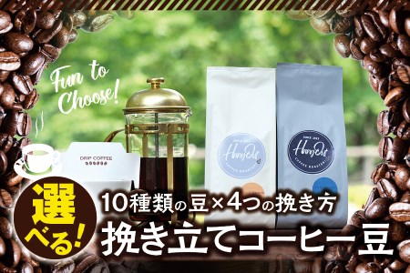 【細挽き】（ブレンド3+ブルンジ2）挽き立てコーヒー豆 750gセット 【hgo001-a-02】