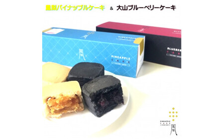 大山ブルーベリーケーキ５個入×1，鳳梨パイナップルケーキ５個入×1