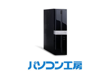 パソコン工房 スタンダードデスクトップパソコン Core i7/SSD(スリムタワー)【44_2-001】