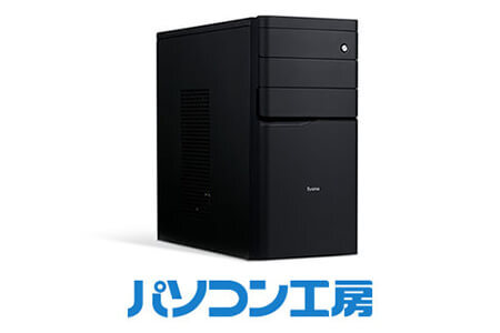 パソコン工房 スタンダードデスクトップパソコン Ryzen 5/SSD(ミニタワー)【29_6-001】