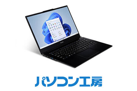 パソコン工房 14インチスタンダードノートパソコン Core i7/SSD【55_6-001】