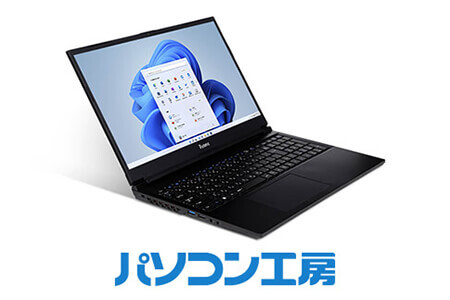 パソコン工房 15インチスタンダードノートパソコン Core i5/SSD【33_6-004】