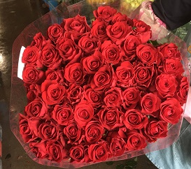 愛する人へ「25本の薔薇」（赤）