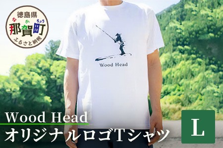 Wood HeadオリジナルロゴTシャツ Lサイズ　WH-10-3