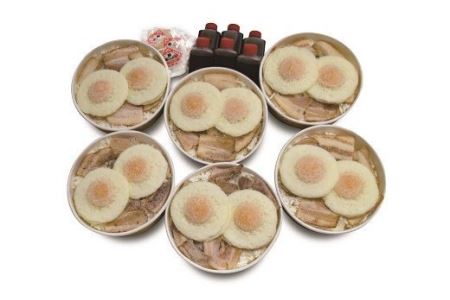 今治焼豚玉子飯（上朝倉米）（冷凍）６個セット [VC01130]