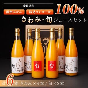 きわみジュースと旬ジュースの6本セット【H19-8】【1059662】