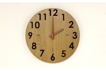wood clock 280OK