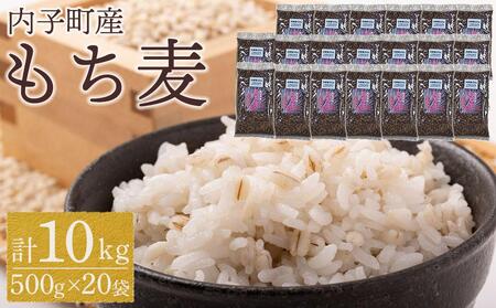 内子町産 もち麦（10kg）【穀物 穀類 食品 人気 おすすめ 送料無料】