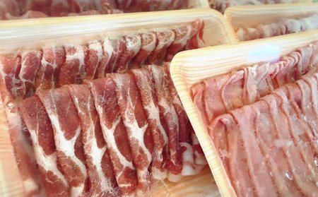 北海道日高町富川産バイオ豚肉セット約1.2kg