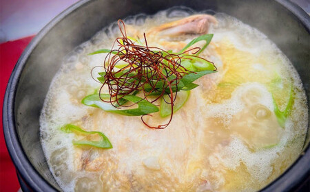 お家で本格韓国料理！参鶏湯(サムゲタン)とキンパの贅沢セット	
