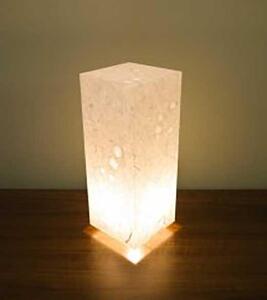 アクリル行灯 Lサイズ 名尾和紙使用 楮繊維入り落水紙 LED電球