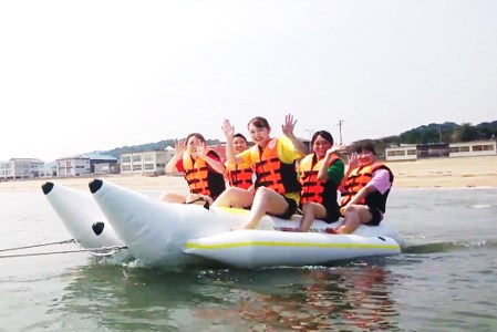 CO-003_【長井浜公園で遊ぼう】バナナボート体験プラン