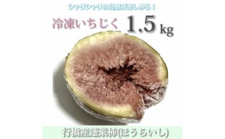 【露地栽培】冷凍いちじく1.5kg