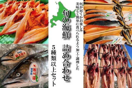 北海道産 旬のお魚 5種以上 豪華 お楽しみ詰め合わせ セット