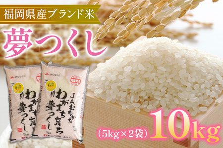 福岡の美味しいお米 夢つくし 10kg 5kg×2袋 令和4年度産 福岡県産 白米 お米 ご飯 ごはん 米 精米 おこめ こめ 送料無料