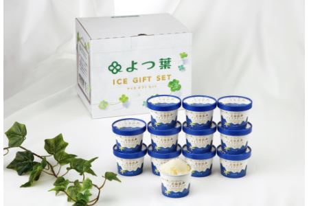 「よつ葉」北海道アイスクリーム バニラ 12個セットVA12【C44】