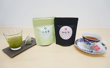 【八女茶】 ゆげ製茶のグラノーラ、煎茶、和紅茶とティーポットセット　広川町 / ゆげ製茶[AFAG010]