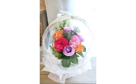 おまかせ：Flower balloon ( フラワー バルーン )  ソープ フラワー 5本 置き型タイプ 韓国 お花 贈り物