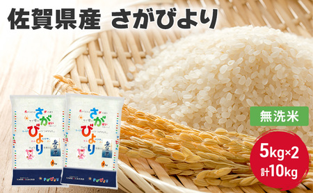 無洗米 10kg 佐賀県産 さがびより 5kg×2 国産米 精米 ご飯 白飯 佐賀県米 米 コメ こめ