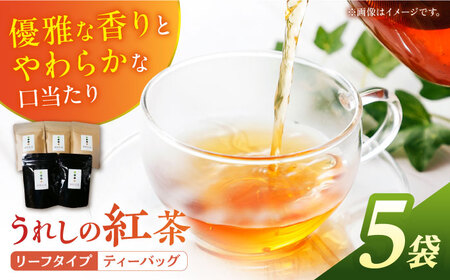 うれしの紅茶 5袋セット【うれしの紅茶振興協議会】[NAP001]